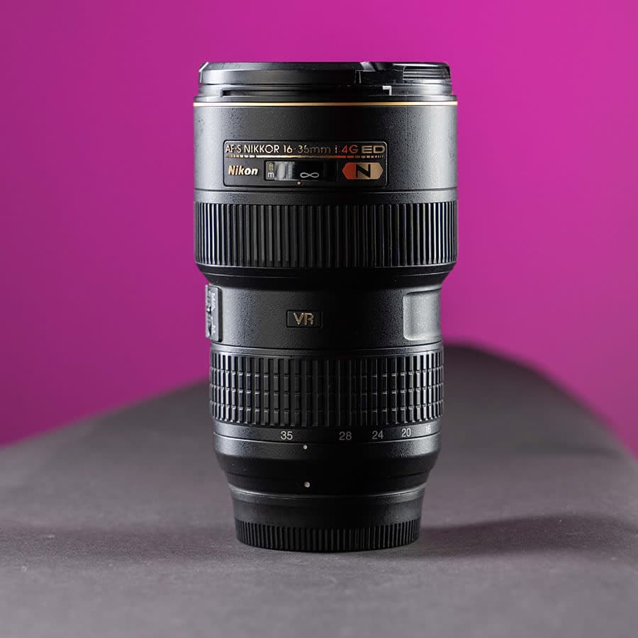 Nikon AF-S 16-35mm F/4 G ED VR Ultra Wide Angle Lens – Well Used