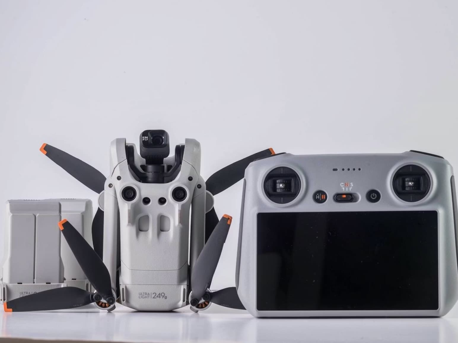 DJI Mini 3 Pro (DJI RC) + Fly More Kit – Lightweight Camera Drone With 4K/60fps Video, 2